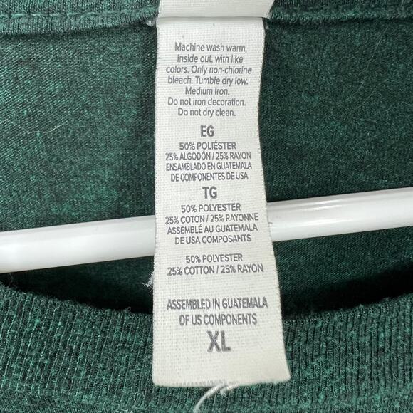 Bella (XL) Doterra Green We Are the Village Short Sleeve Mens Tee Shirt T-Shirt - Picture 7 of 7